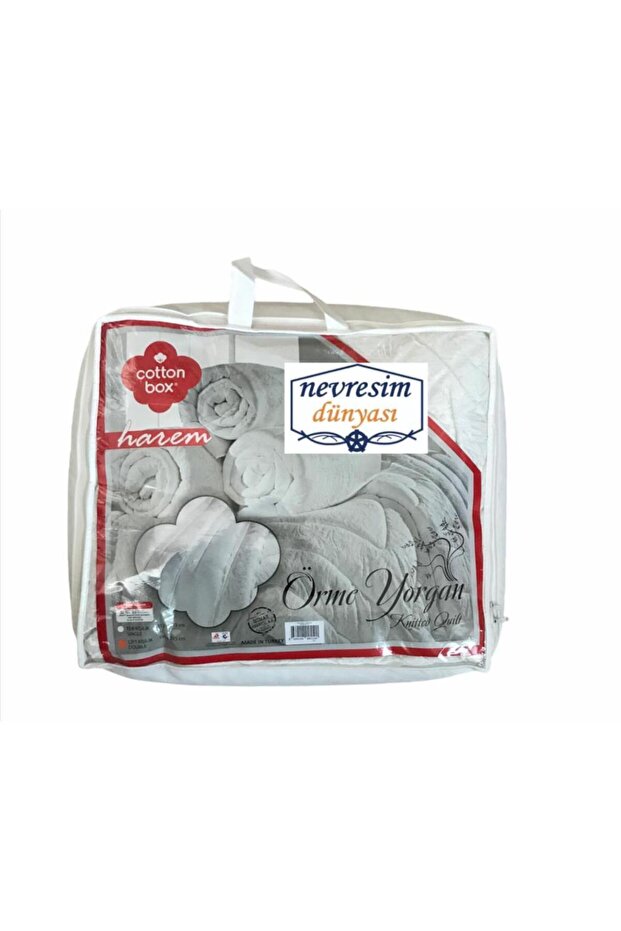 Harem Tek Kişilik Örme Yorgan - 2