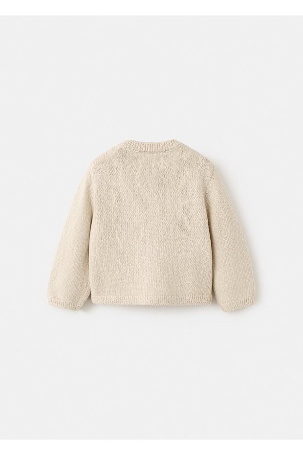 Triko düğmeli hırka - 2