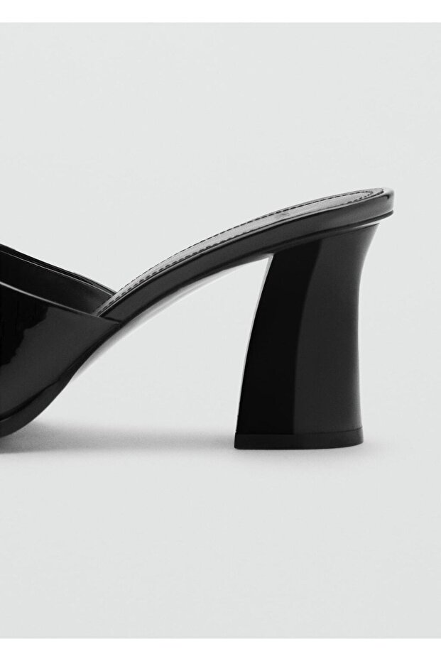 Rugan topuklu sandalet - 4