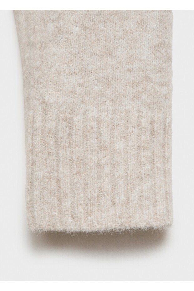 Yuvarlak yaka triko kazak - 5