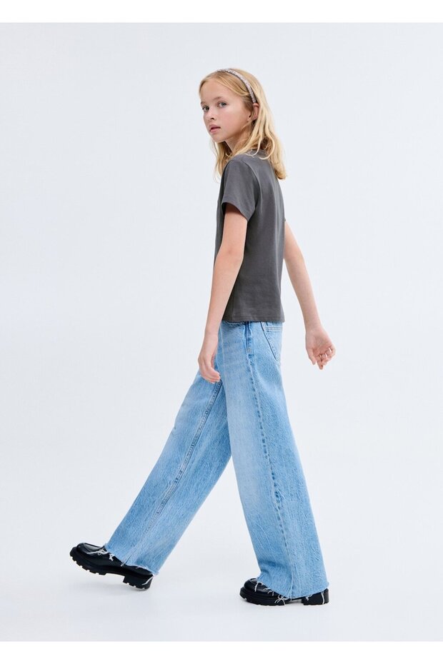 İşlemeli pamuklu tişört - 2