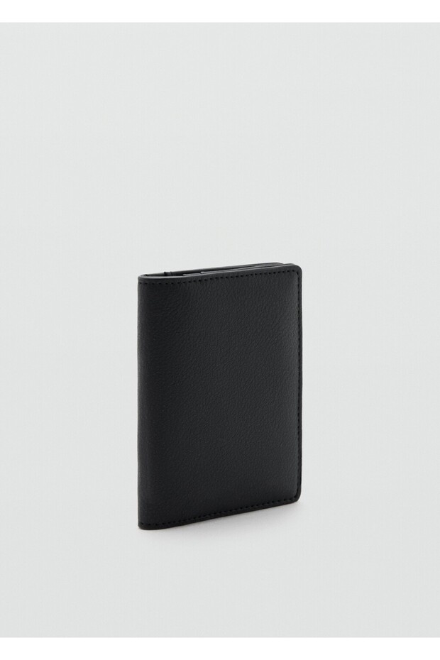 Eskitilmiş görünümlü para cüzdanı - 3