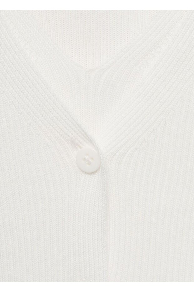 Karma fitilli örgü kazak - 8