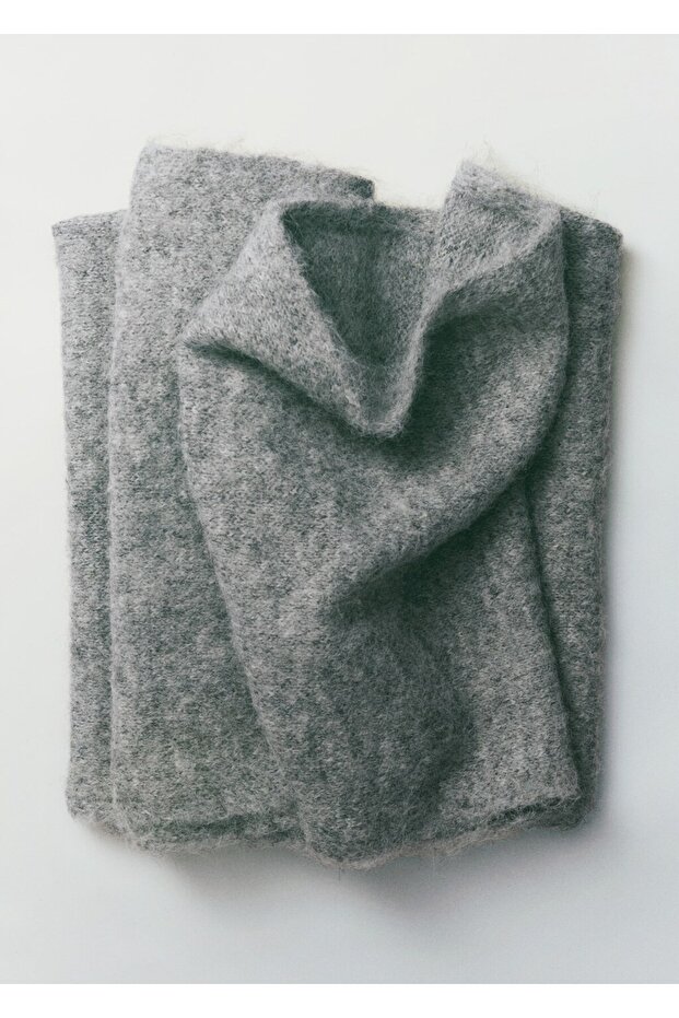 Düz triko atkı - 2