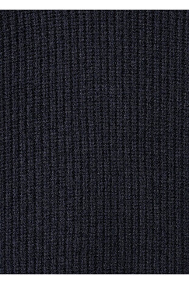 Perkins yaka düğmeli kazak - 5