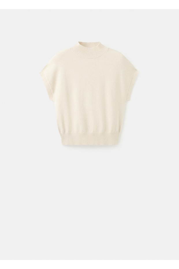 Kısa kollu simli kazak - 3