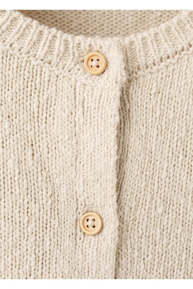 Triko düğmeli hırka - 3