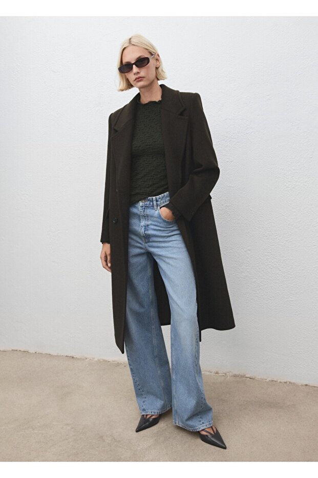 Dokuma krep bluz - 2