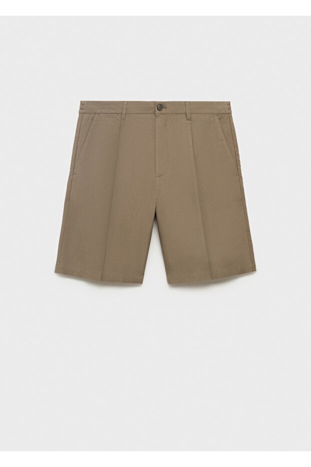 %100 keten şort - 3