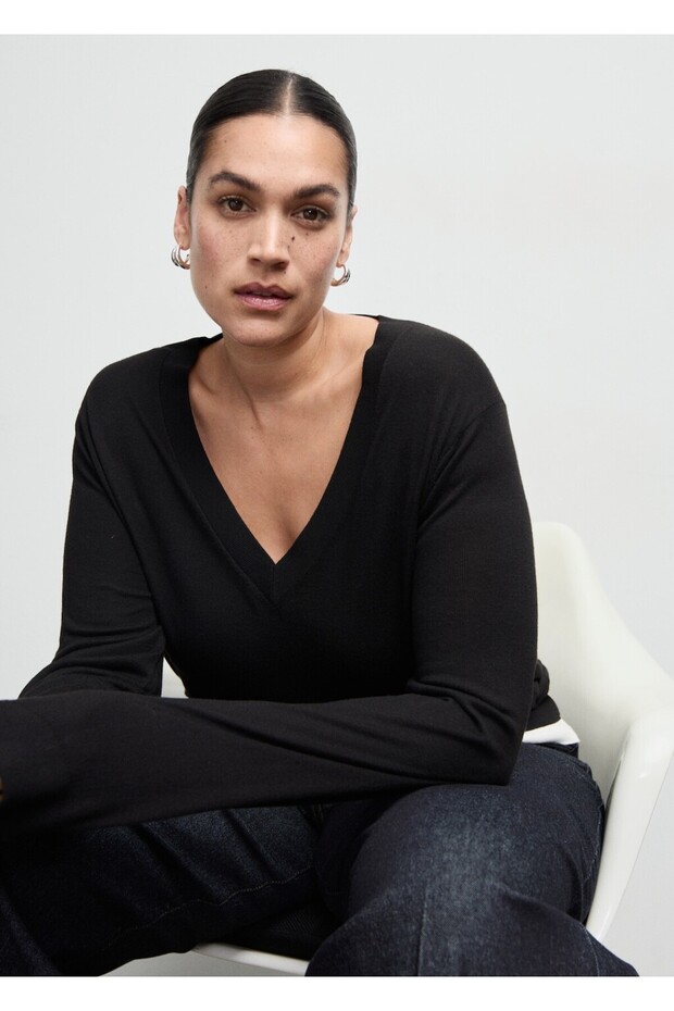 V yaka triko kazak - 8