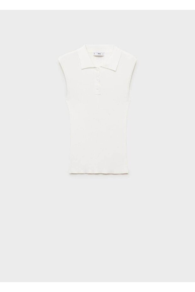Polo yaka triko bluz - 3