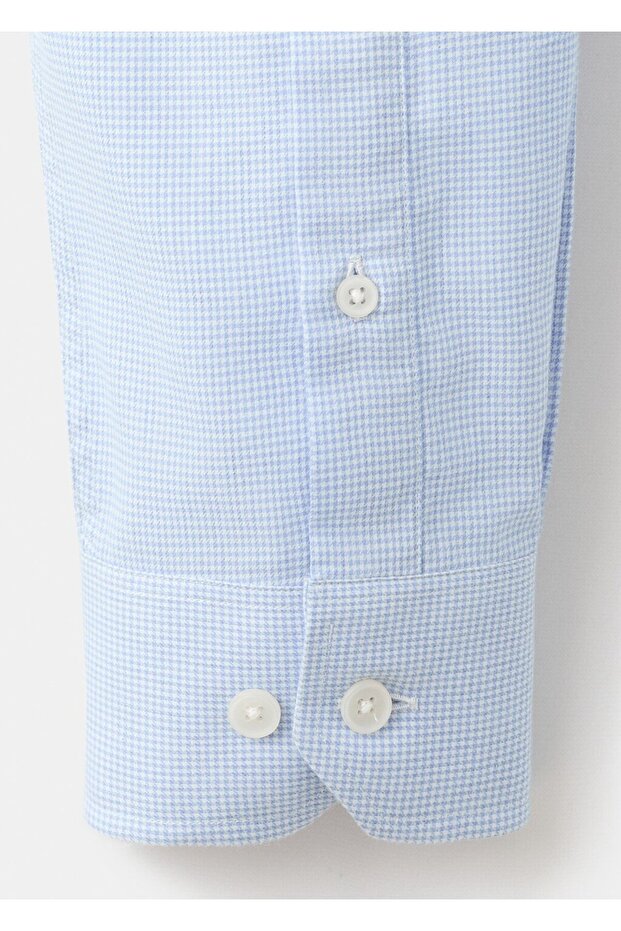 Regular kesim %100 pamuklu flanel gömlek - 5