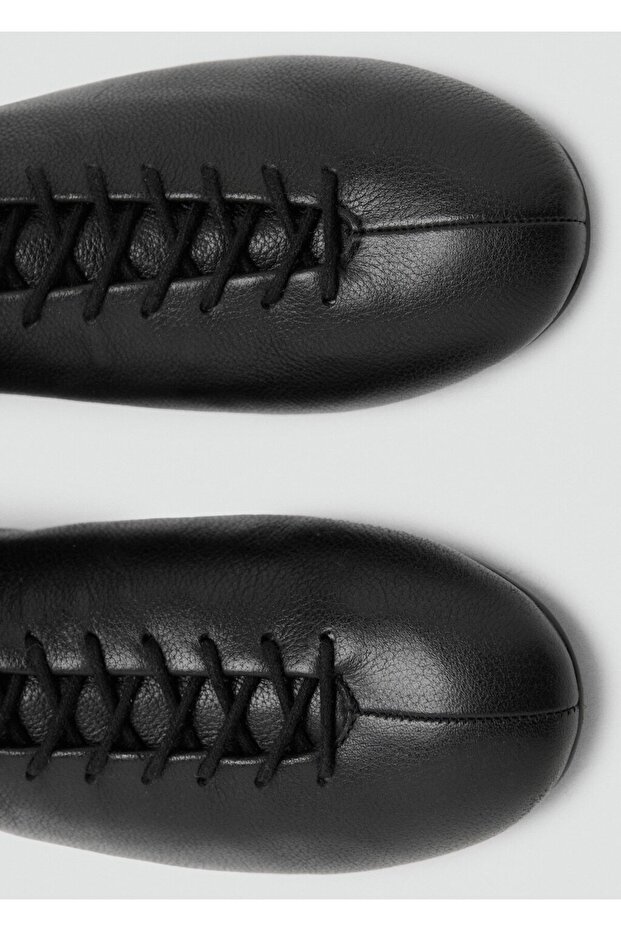 Bağcıklı deri bot - 5