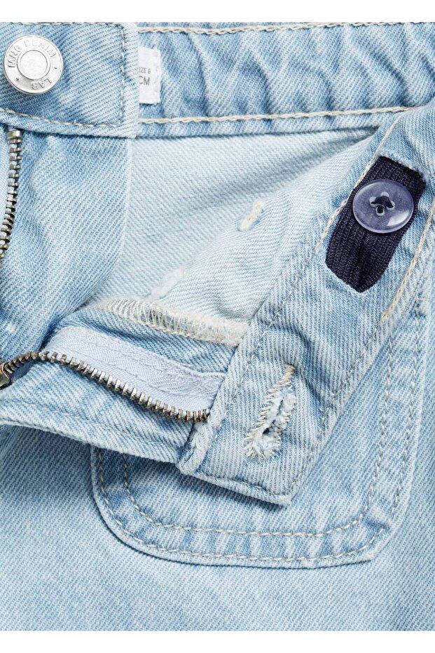 Cepli denim şort - 4