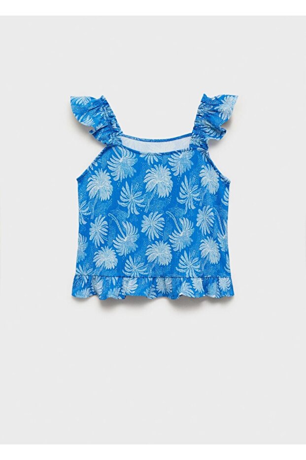 Bluse mit Volantmuster - 2