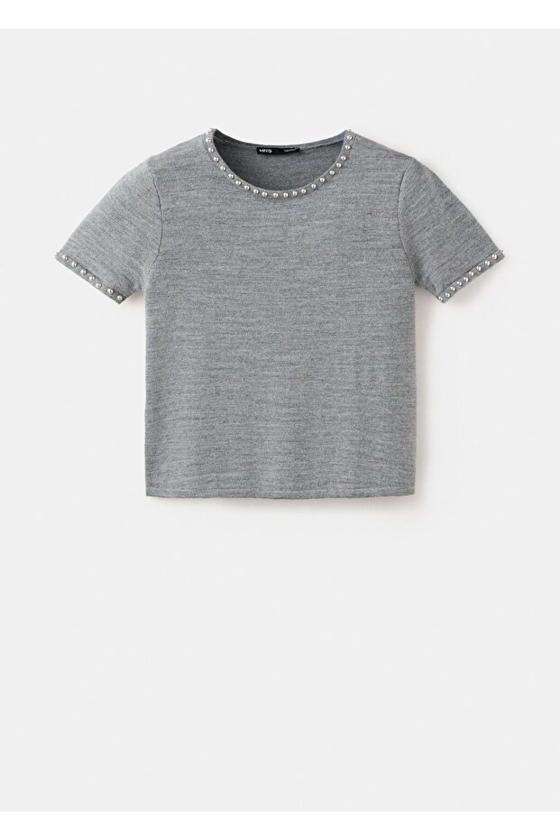 Zımbalı örgü kazak - 3