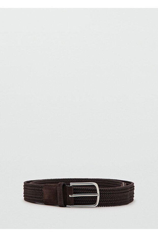 Örgü desenli elastik kemer - 2