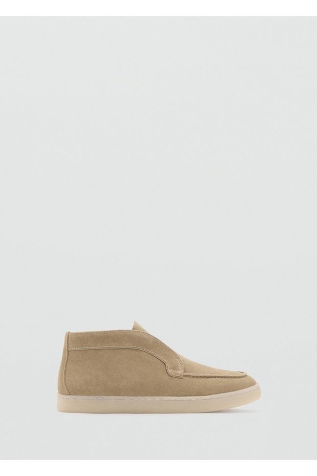 Süet deri yarım bot - 2