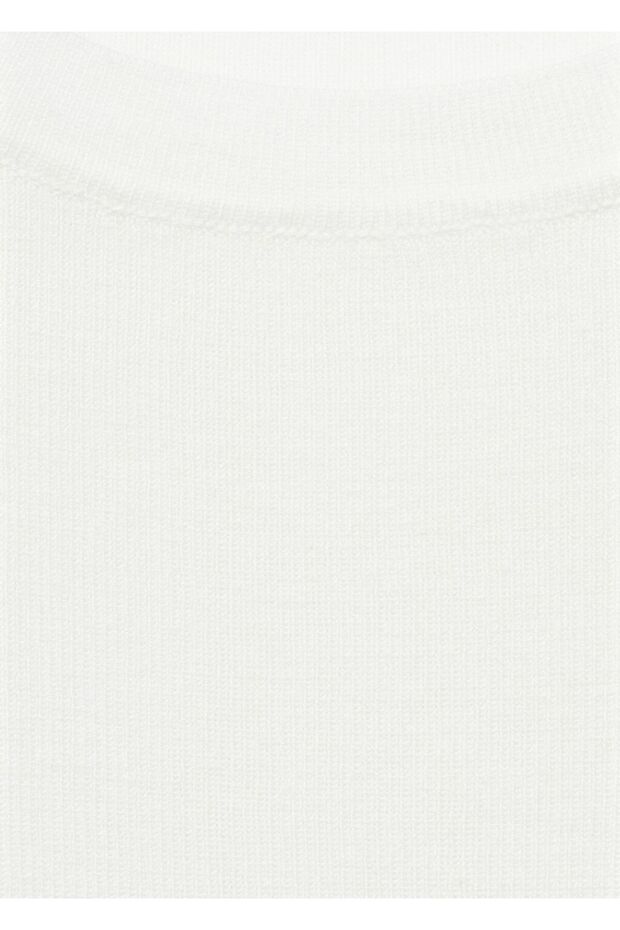 Kurzarmpullover aus Baumwollstrick - 5