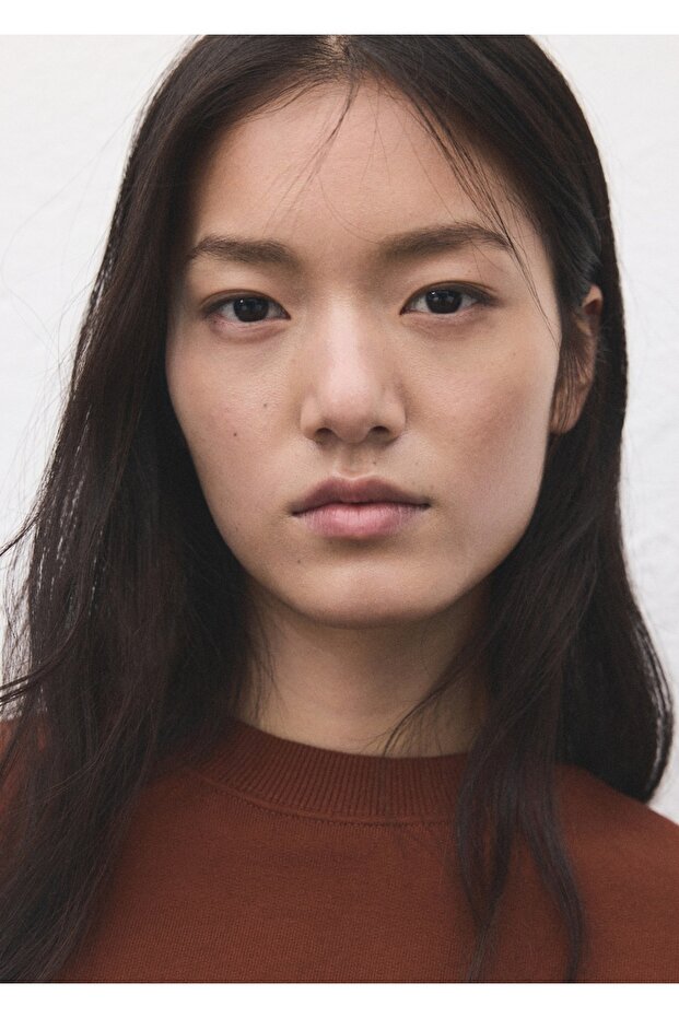 Pamuklu düz sweatshirt - 6