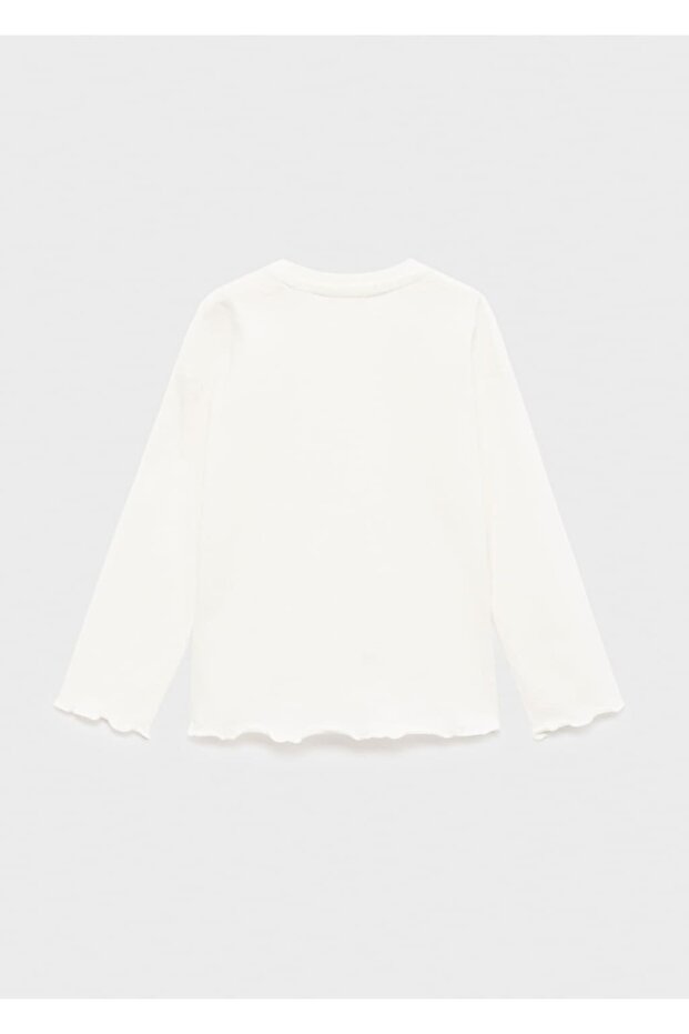 Simli işlemeli t-shirt - 2