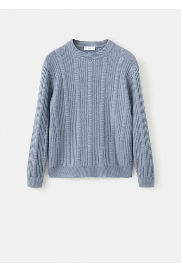 Kalıplı triko kazak - 3