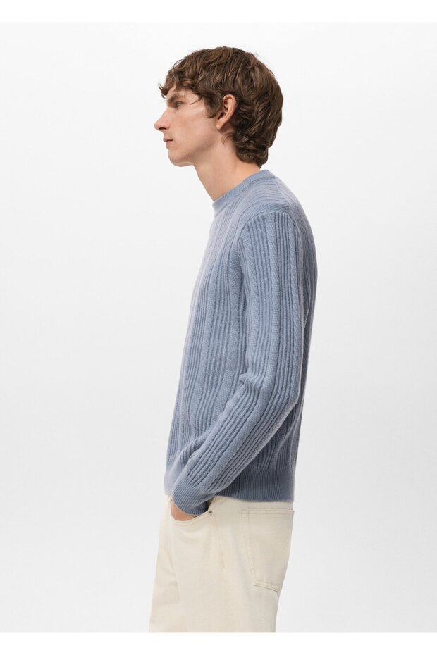 Kalıplı triko kazak - 7