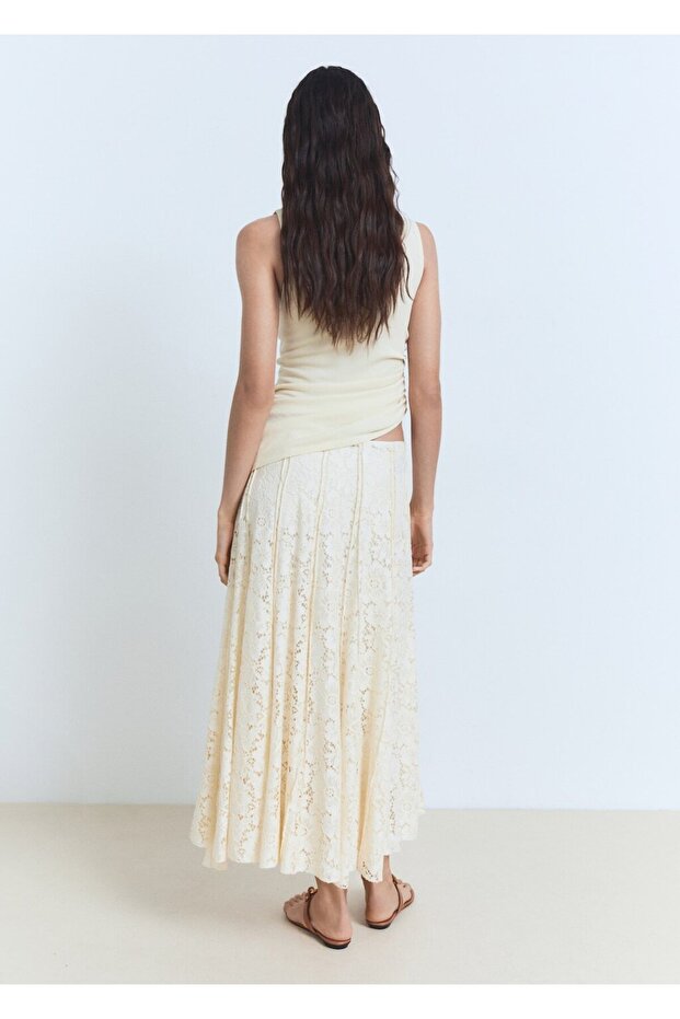 Dantel uzun etek - 4