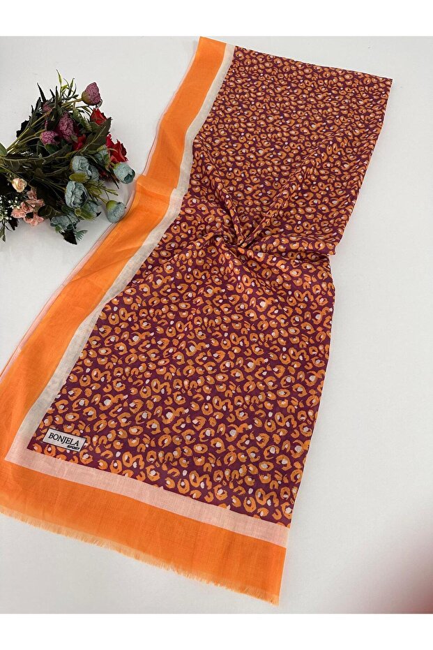Summer Thin Bonjela Sport Patterned Cotton Shawl Lbs0221