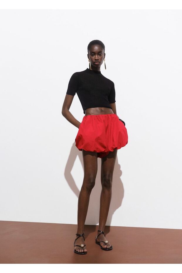 Mini balon şort - 2