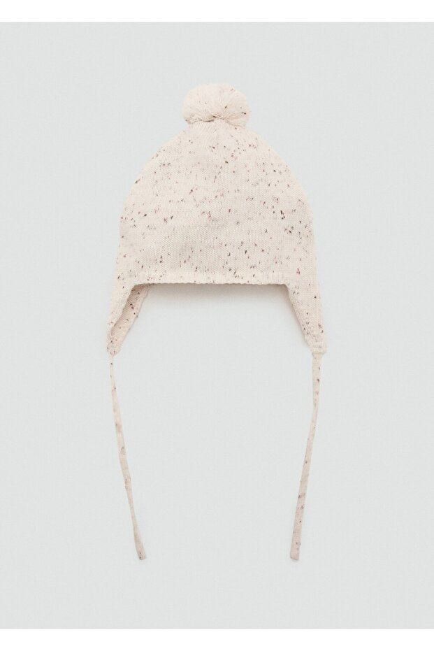 Ponponlu triko şapka - 2