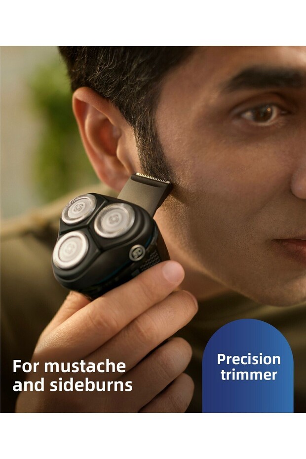 ماكينة حلاقة كهربائية للاستخدام الرطب والجاف من سلسلة Philips Shaver 3000 S3144/00 - 4