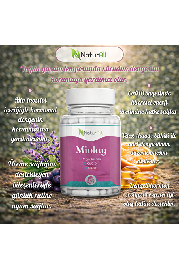 Miolay Bitkisel Ürün 60 Tablet - 1