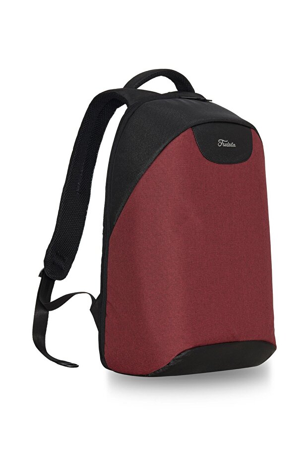 حقيبة الظهر المنامة باللون العنابي - 2