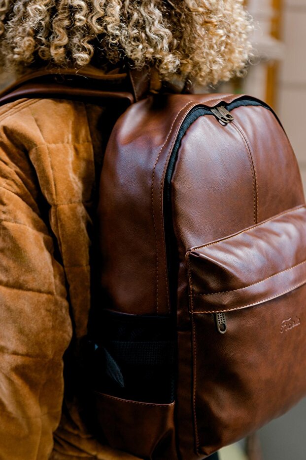 Oslo Brown Backpack - 2