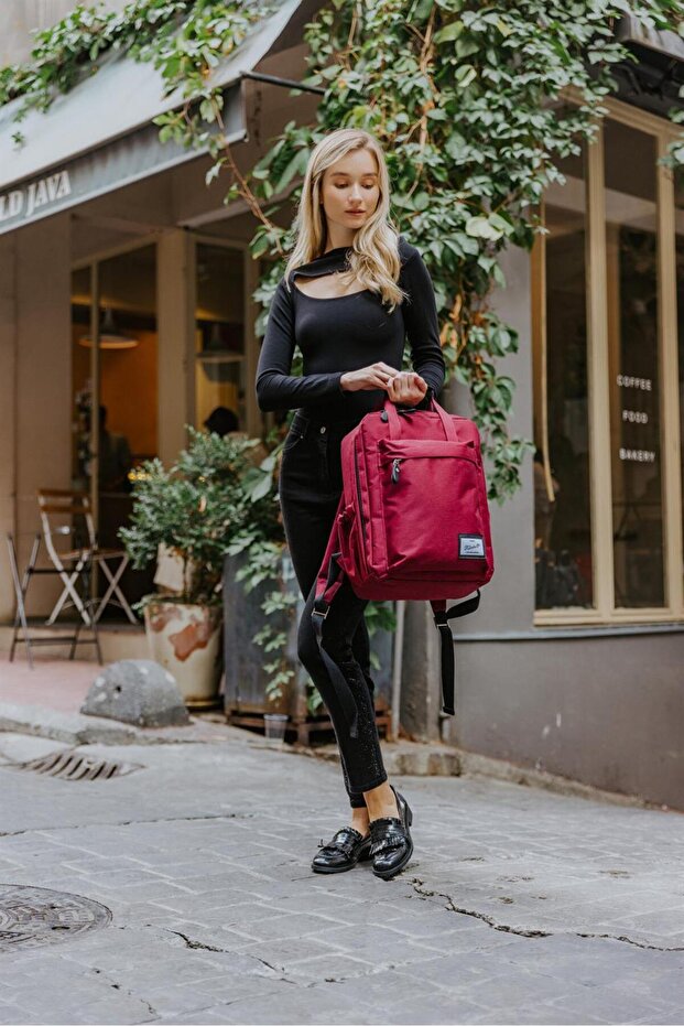Lima Claret Red Backpack - 6