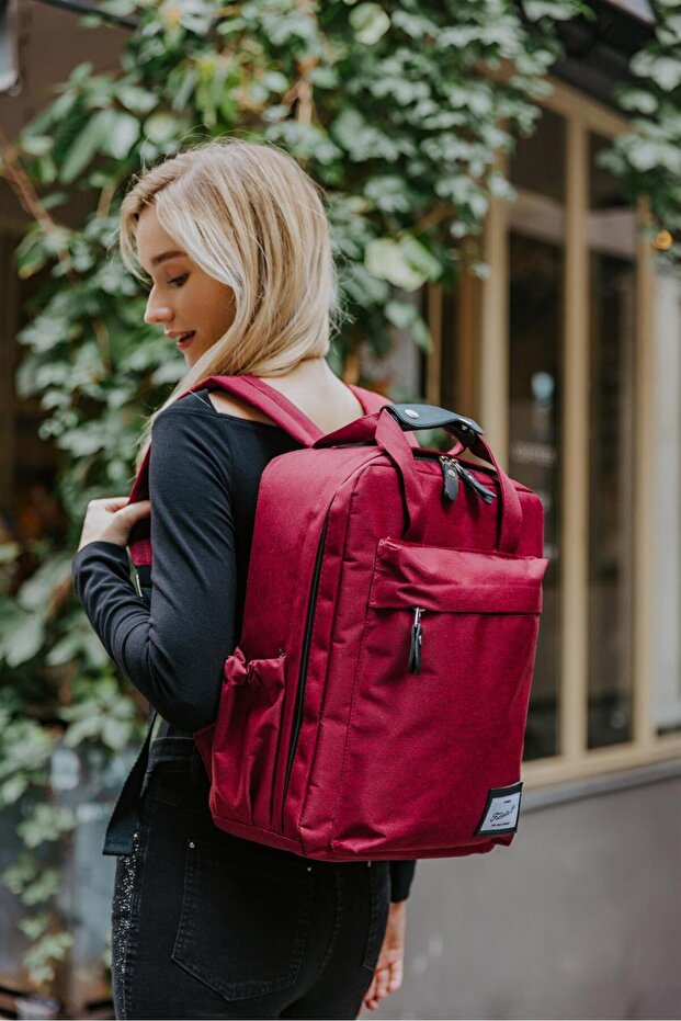 Lima Claret Red Backpack - 8