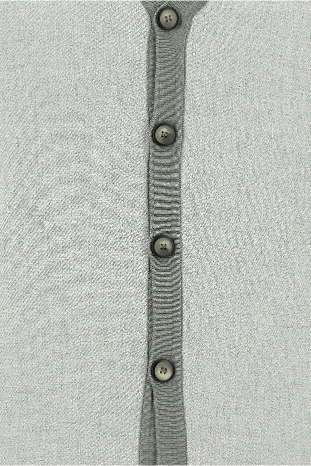 Pamuklu Triko Yelek - 3