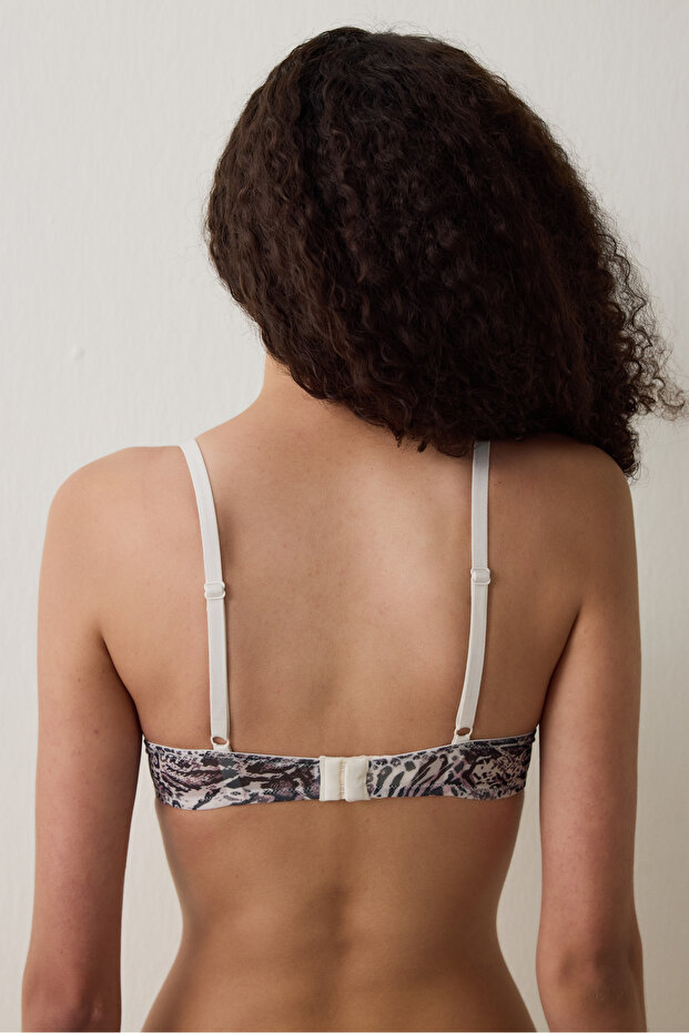 Leopard Patterned Freya Brode Push up Bra - 4