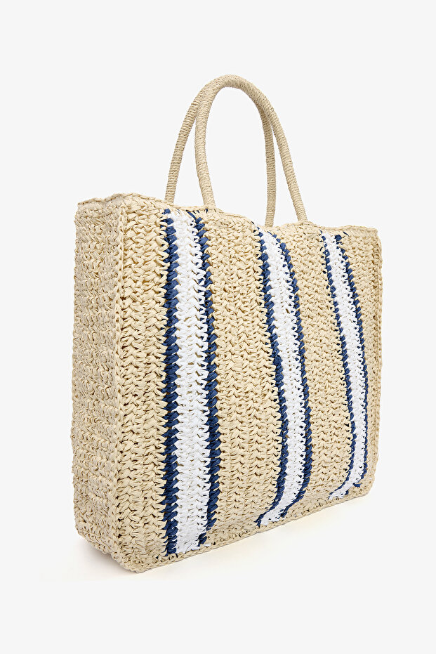 Gisele Hasır Çanta - 1