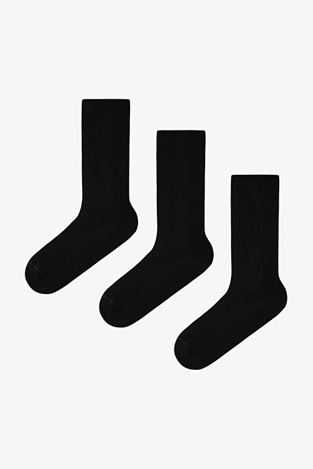 Erkek E.Basic 3Lü Soket Çorap - 1
