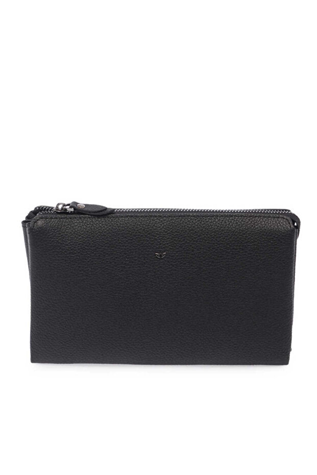 Black Genuine Leather Men's Portfolio Bag - S1Pc00021240-A6F