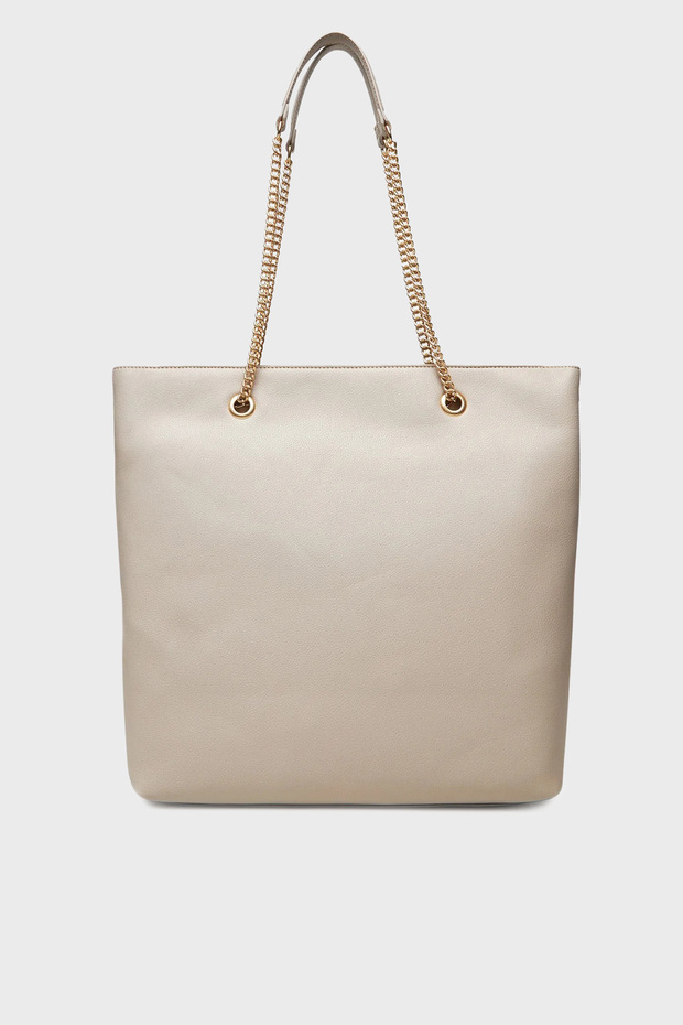 MINIMAL MONOGRAM CHAIN TOTE - 2