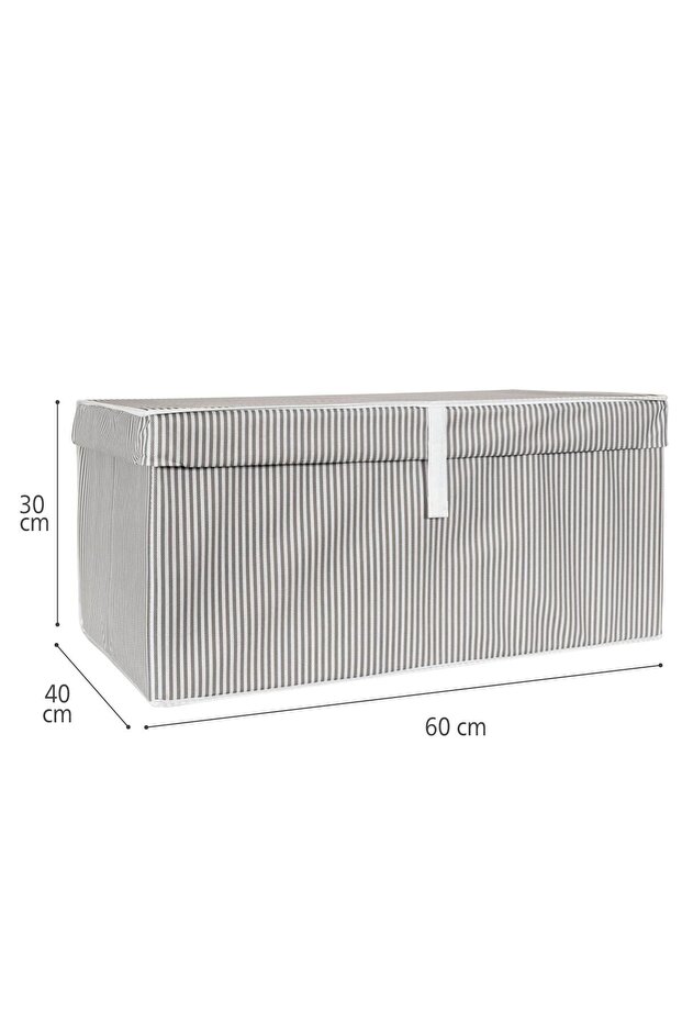 1 doboz fedéllel Mega méretű tárolóedény 60*40*30* - 5