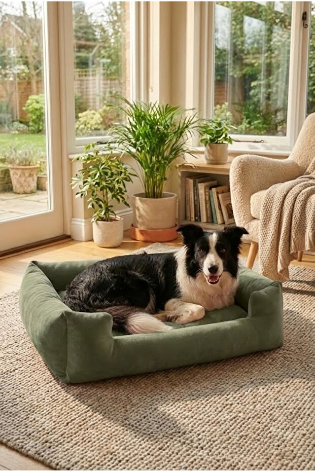 Soho Ultra Yumuşak Kedi ve Köpek Yatağı Elyaf Dolgu - 4