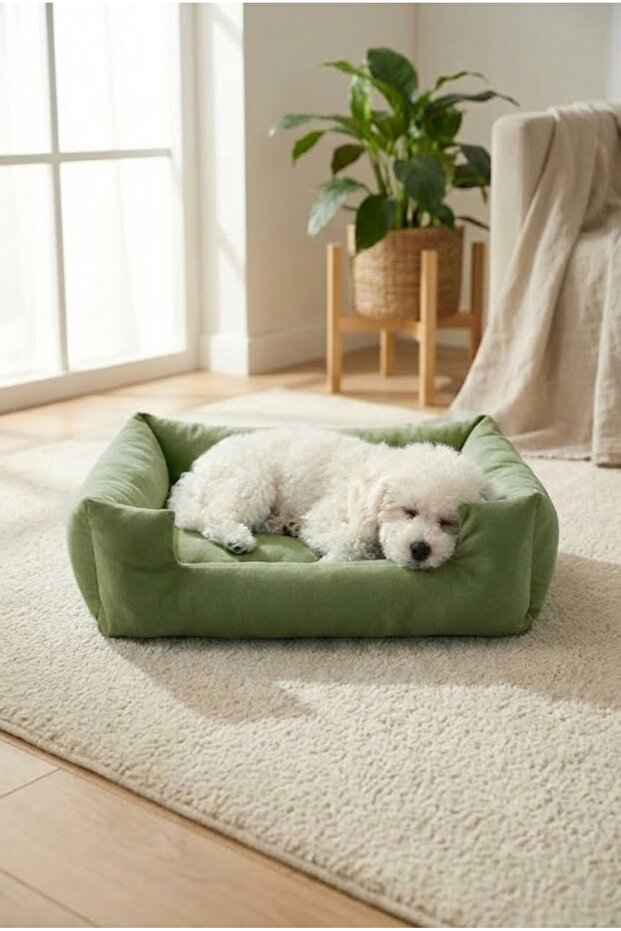 Soho Ultra Yumuşak Kedi ve Köpek Yatağı Elyaf Dolgu - 6