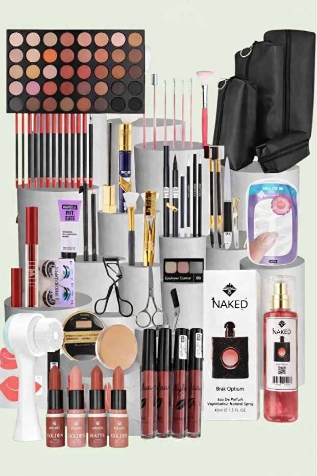 Mega 70 Parça Makyaj Seti - Orta Ton - 1