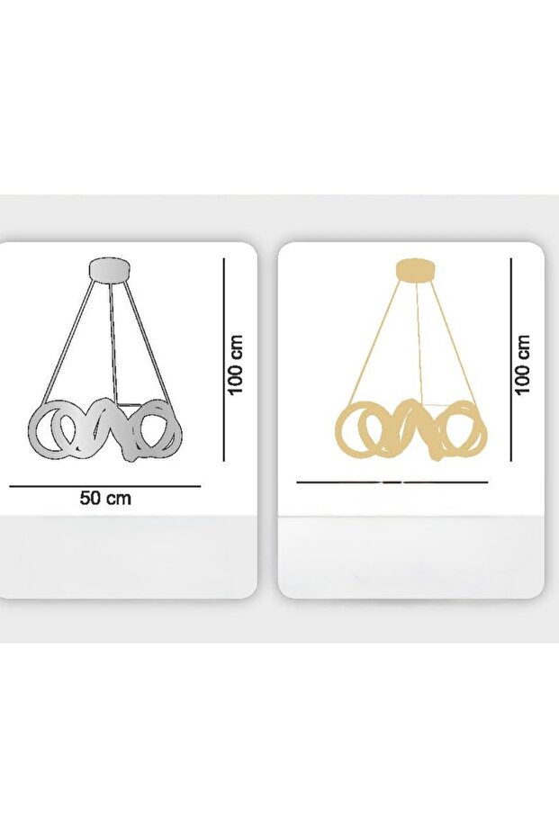 Modern led avize - 2