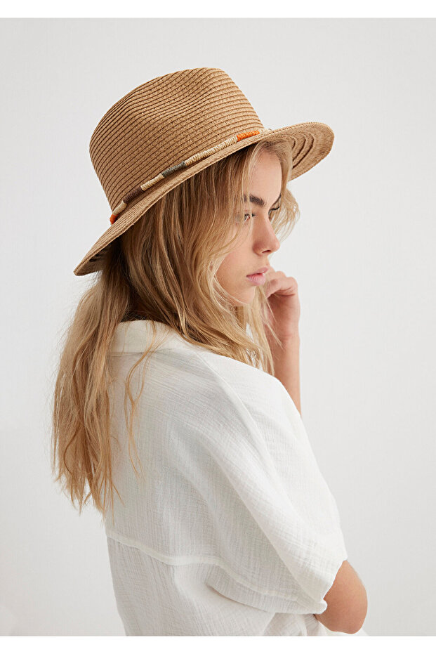 قبعة من القش - موديل1911277-70185 - 3