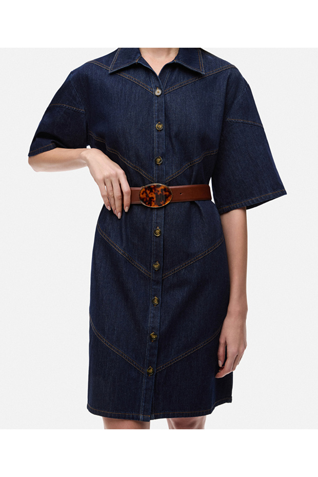 حزام بمشبك منقوش - 2